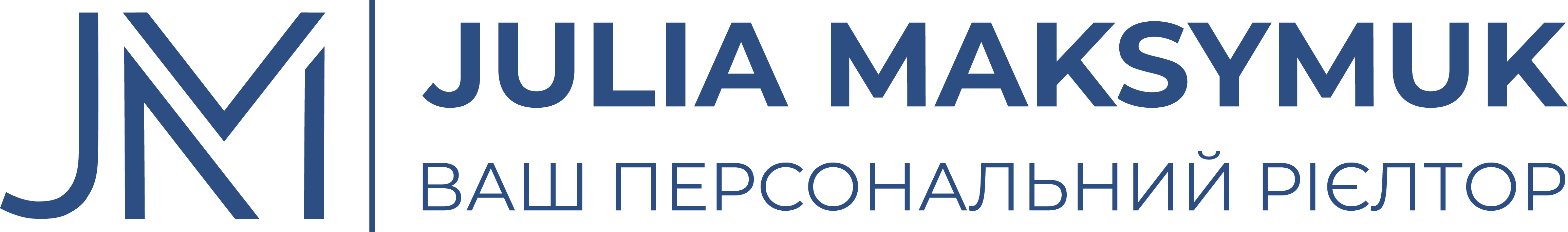 Julia Maksymuk — Ваш персональний рієлтор
